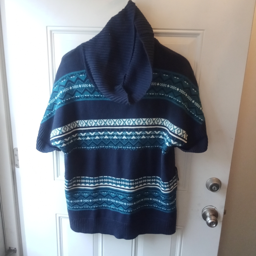 Short Sleeve Knit Sweater